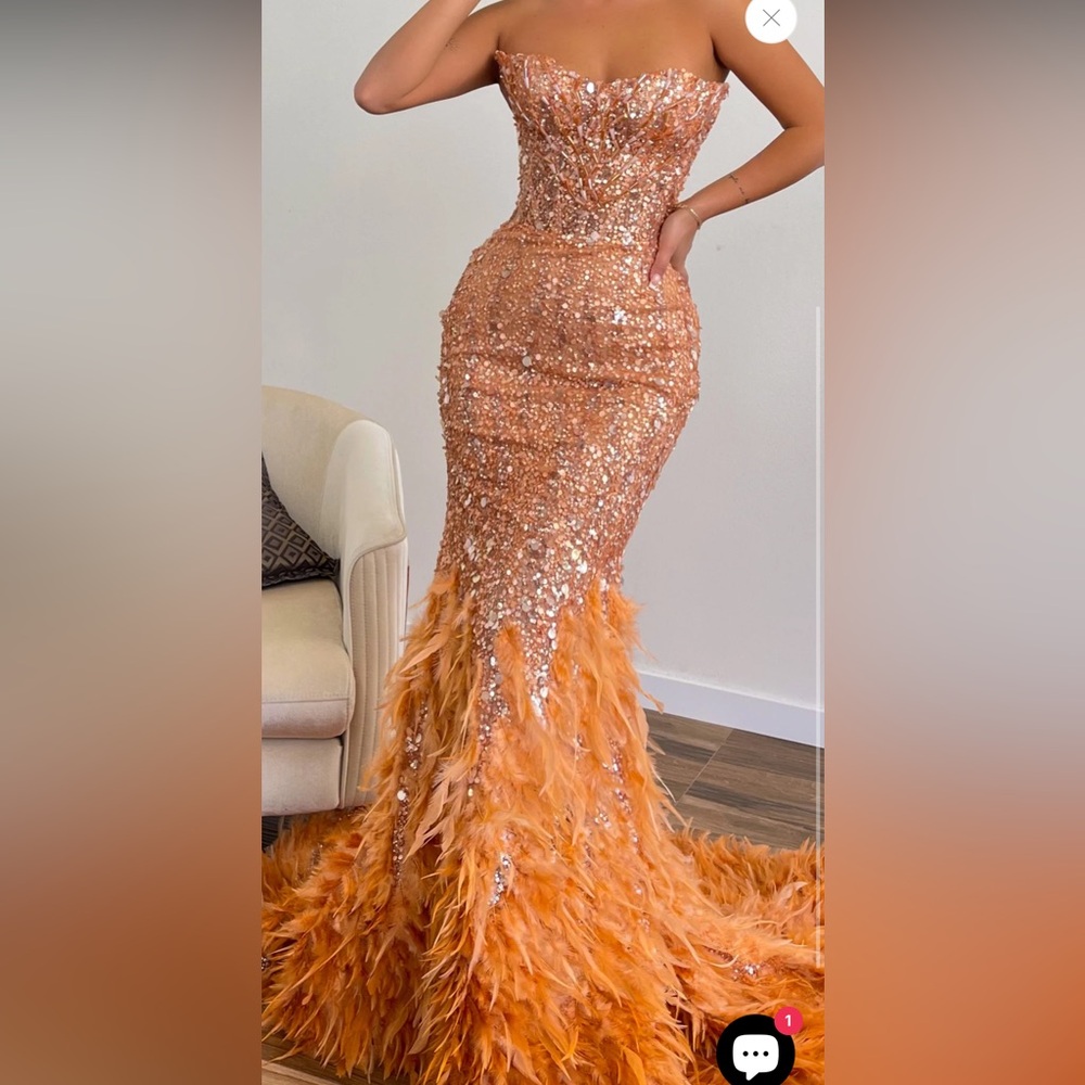 Glamorous Sequin Prom Dress - Picture 2 of 2